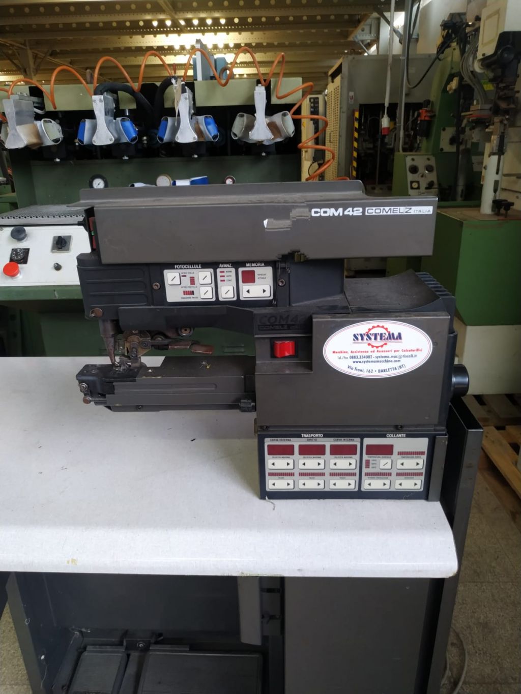 Ripiegatrice comelz com 42 fm con fotucellule