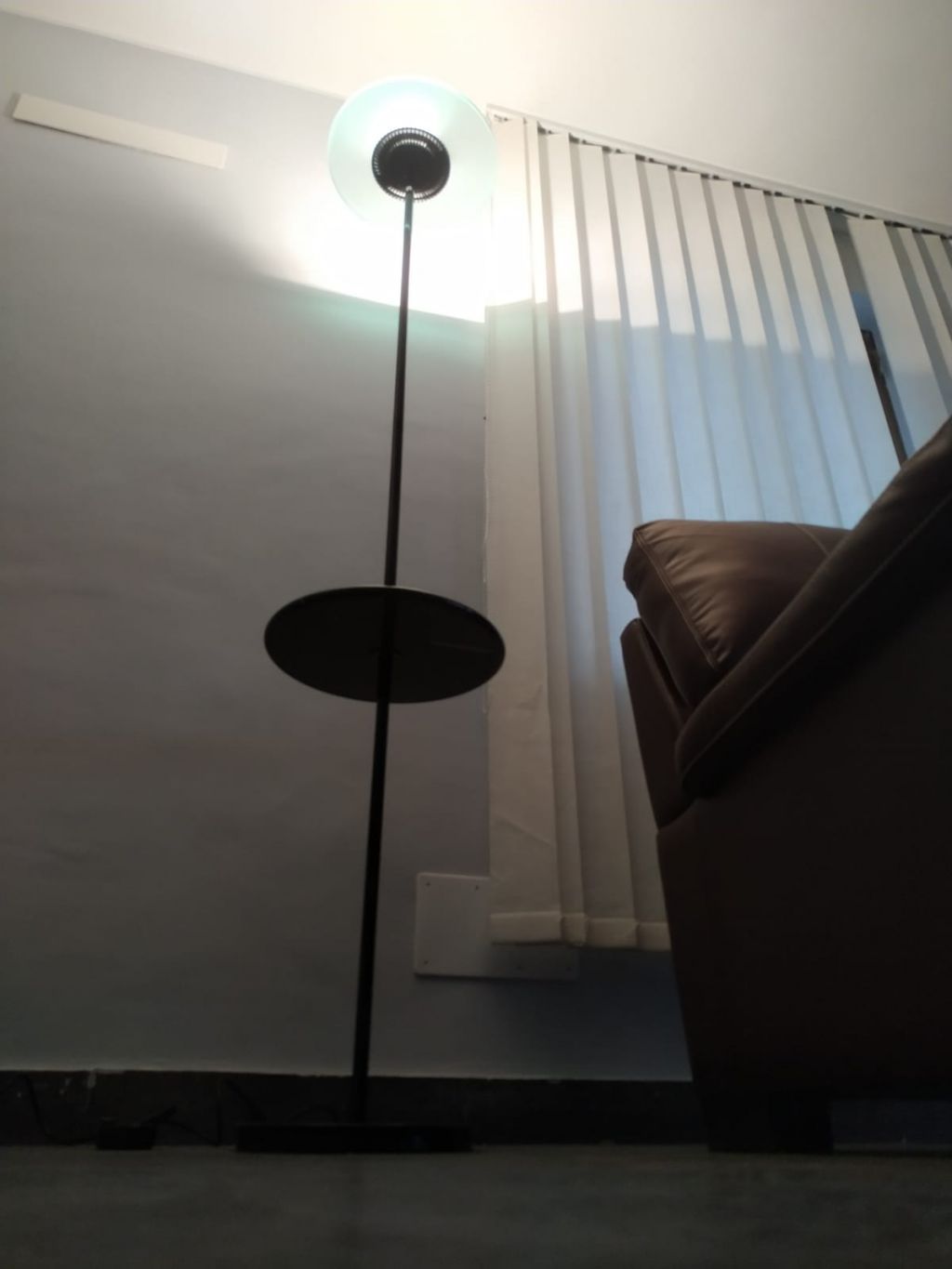 LAMPADA DA TERRA CINI&NILS MOD.AUREOLA HALO