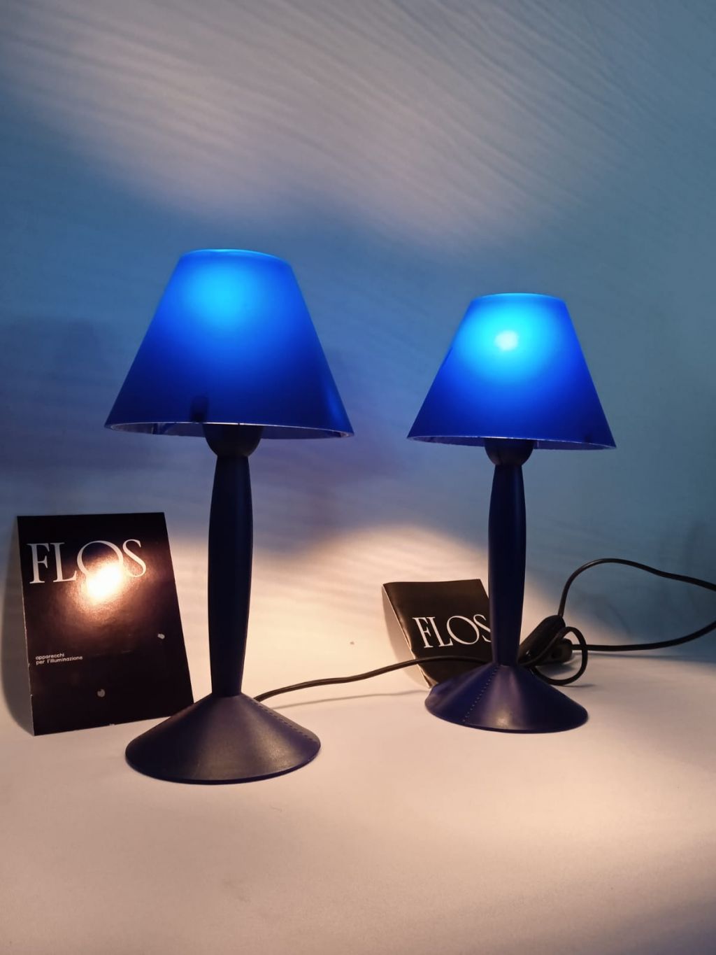 COPPIA DI LAMPADA DA COMODINO FLOS MOD.MISS SISSI