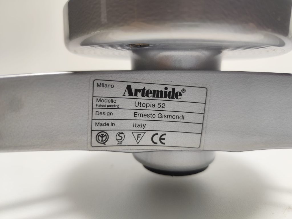 SOLO STRUTTURA PER PLAFONIERA ARTEMIDE UTOPIA 52