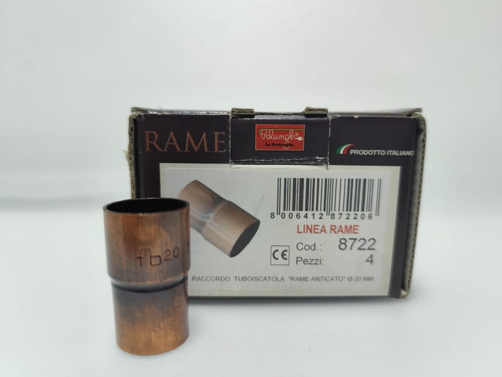 LE PROLUNGHE LINEA RAME RACCORDO TUBO COD 8722