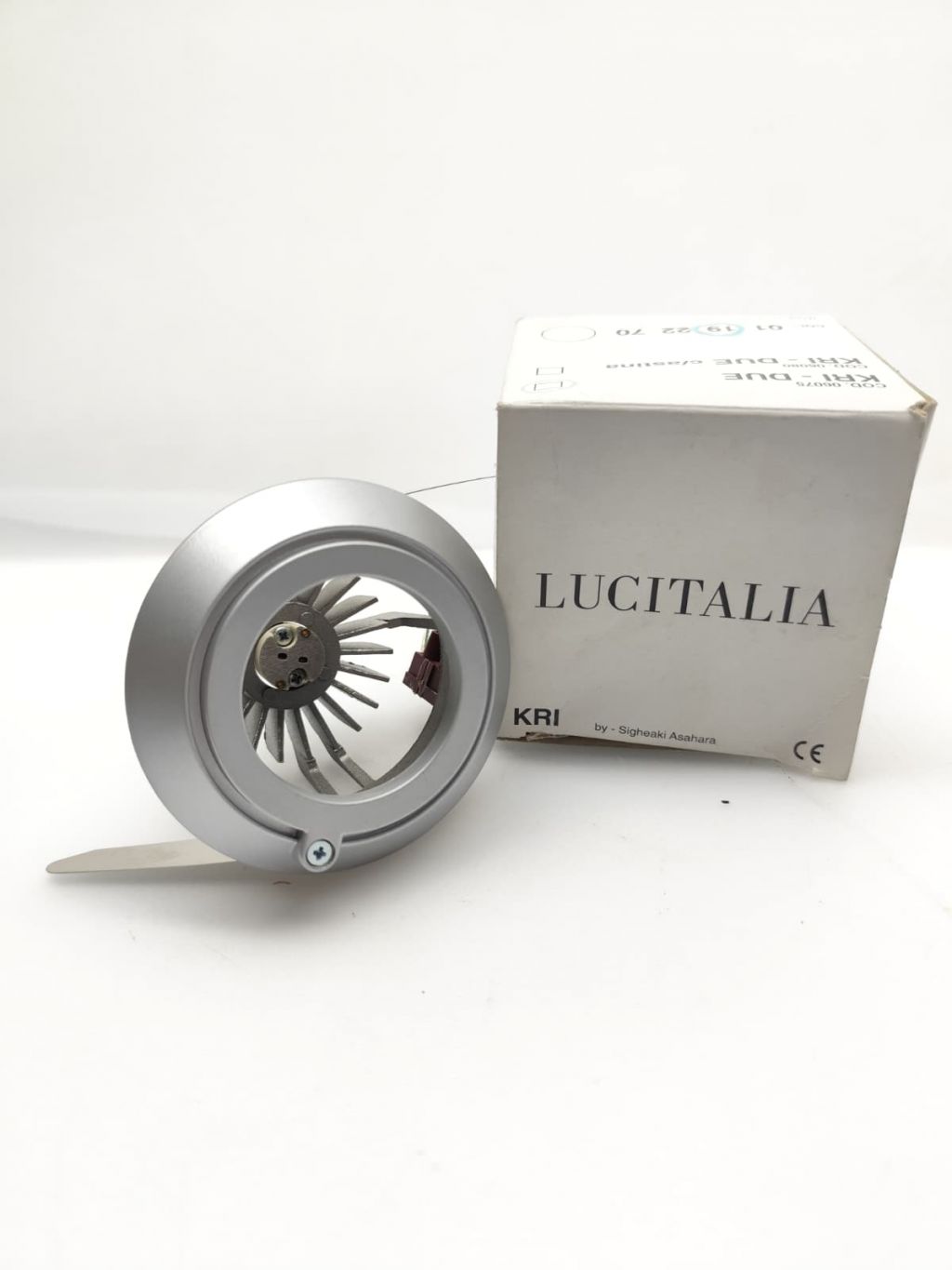 PORTA FARETTO LUCITALIA KRI-DUE COLORE GRIGIO CHIARO